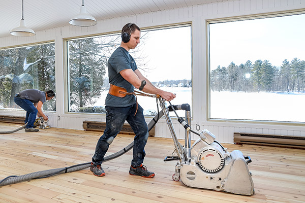 Floor sanding Montréal